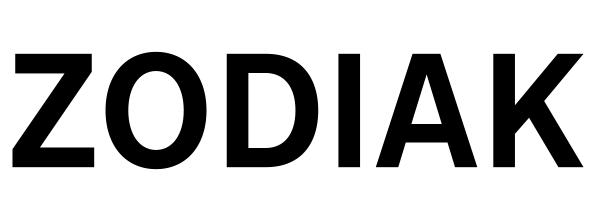 Zodiakin logo, musta png