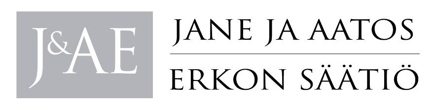 Jane ja Aatos Erkon Säätiö logo