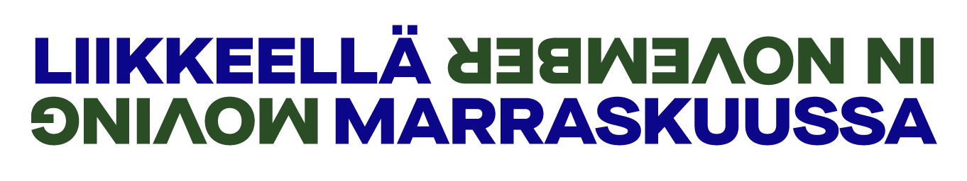 Liikkeellä marraskuussa logo
