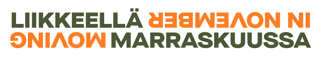 Liikkeellä marraskuussa -logo