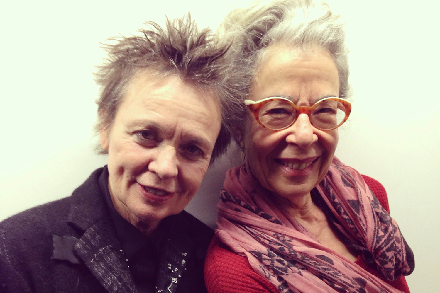 Laurie Anderson, Deborah Hay, photo: Erica Espling / Cullberg Ballet