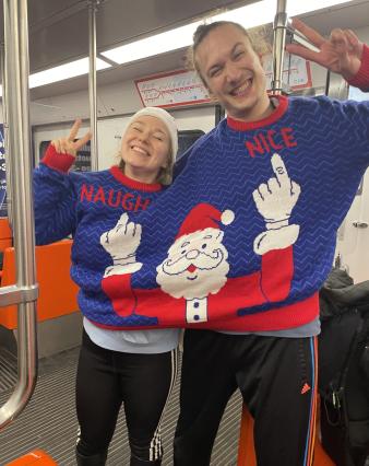 Sanni Kriikku and Samuli Emery