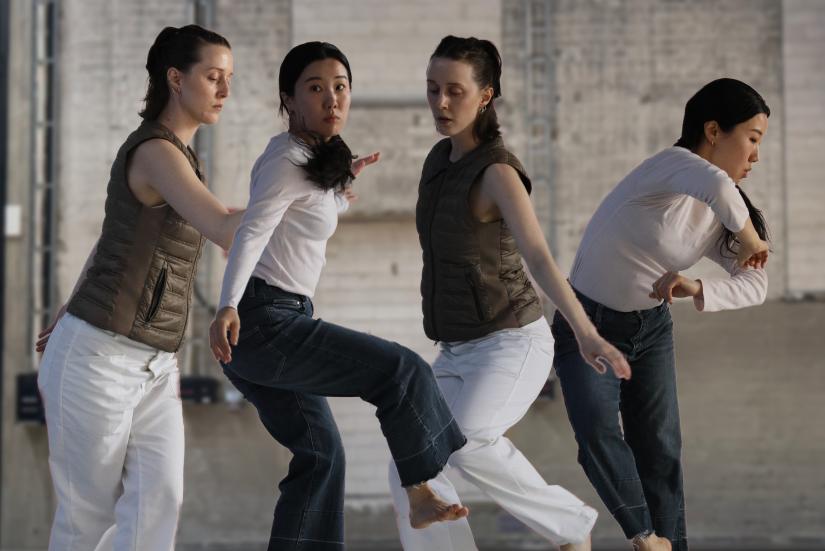 Marketing photo. It has been manipulated to feature two people twice.