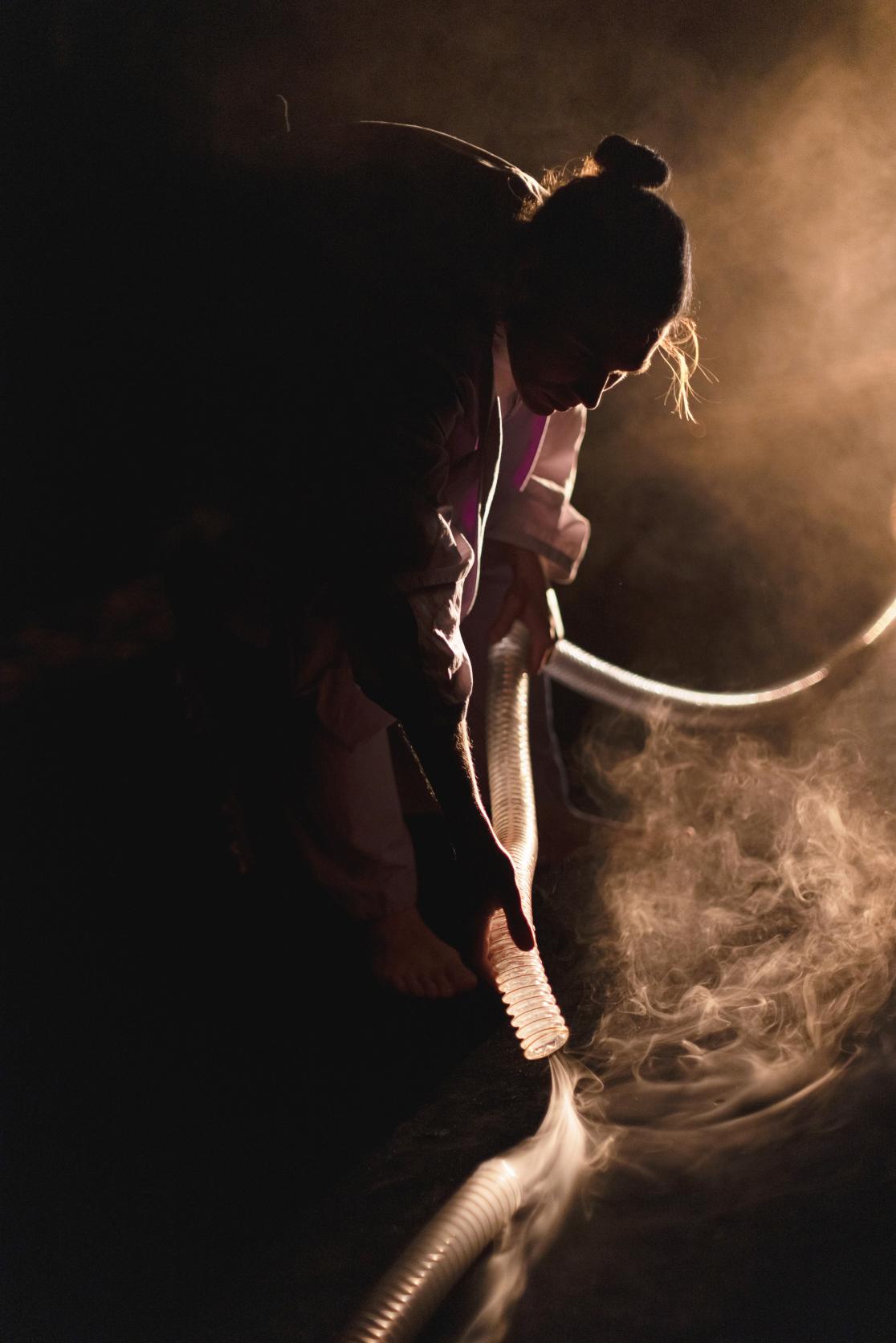 Silhouette of a dancer