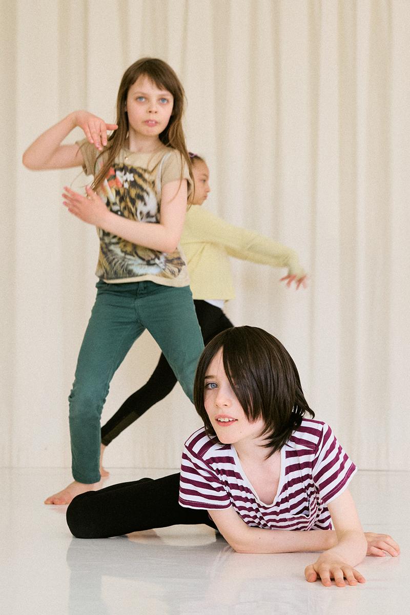 PR photo. There are three children in the photo.
