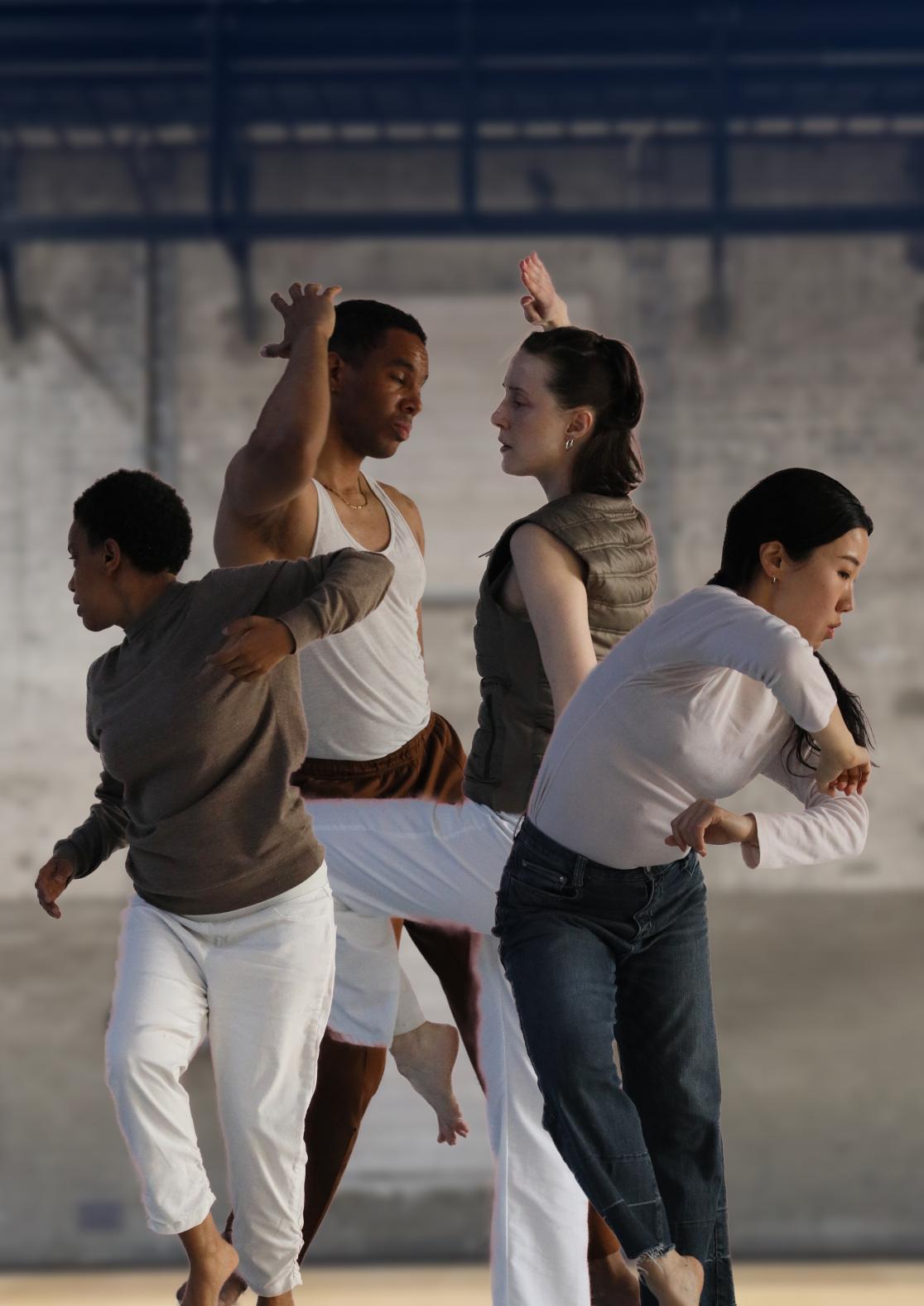 PR photo. There are four dancers in the picture.