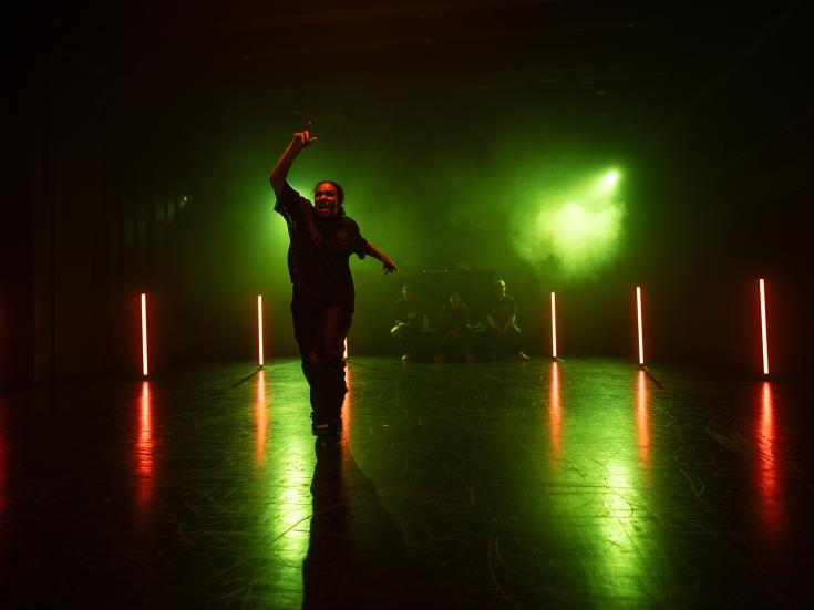 Photo: Tuukka Ervasti Photo from the performance.
