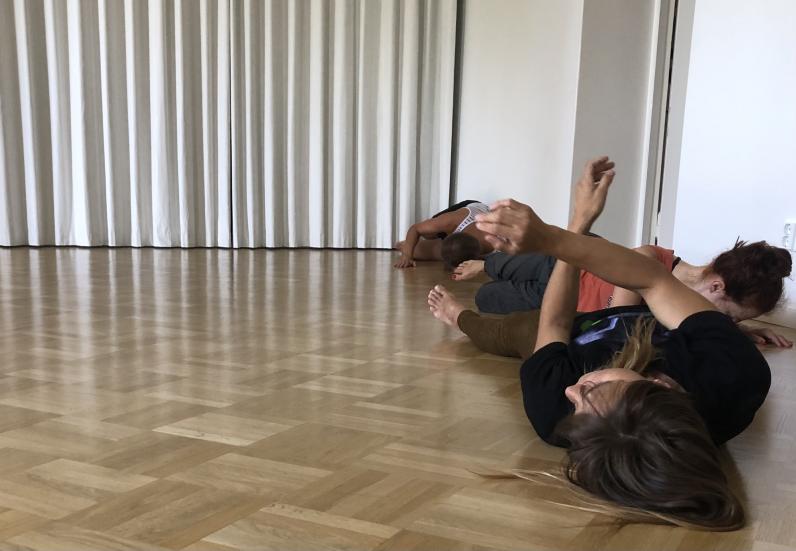 Photo: Maija Nurmio People rolling on the floor