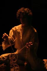 Lydia Touliatou in the performance