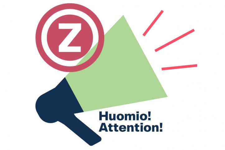 Huomio attention!