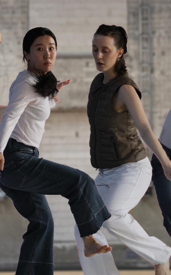 Marketing photo. It has been manipulated to feature two people twice.