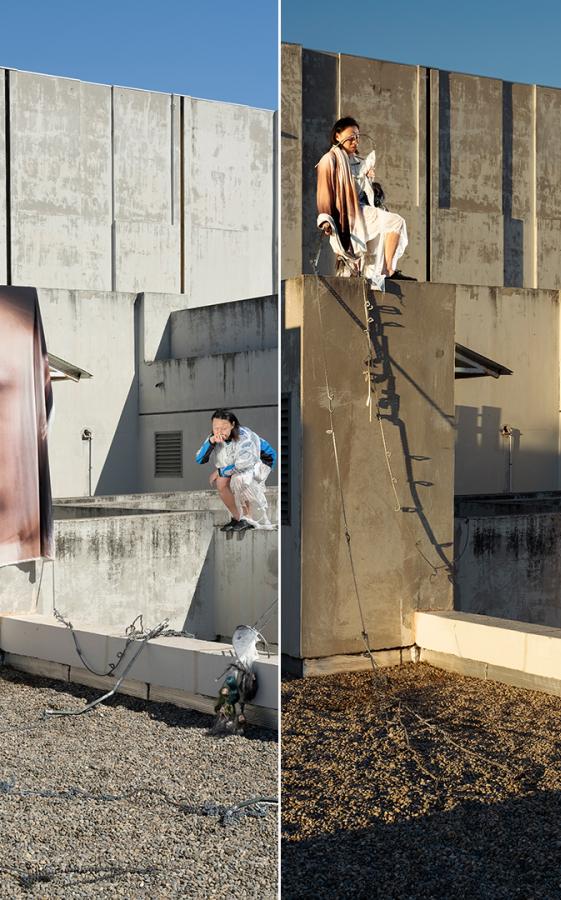 Collage of four photos.