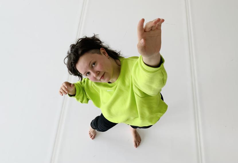 Leo Terävä reaching to camera