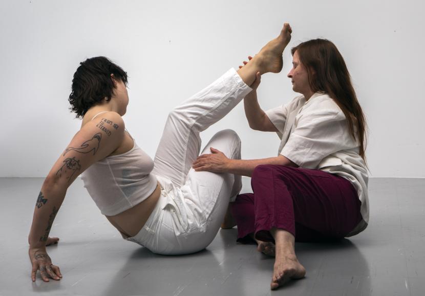 Dancers in the studio